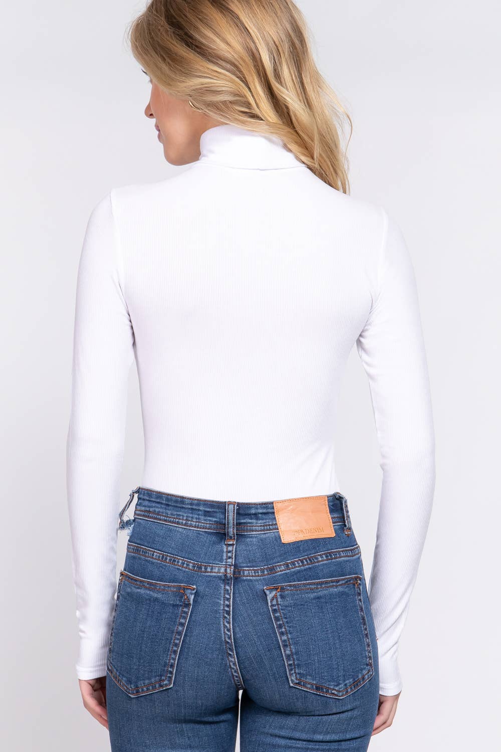 Long Sleeve Turtle Neck Bodysuit