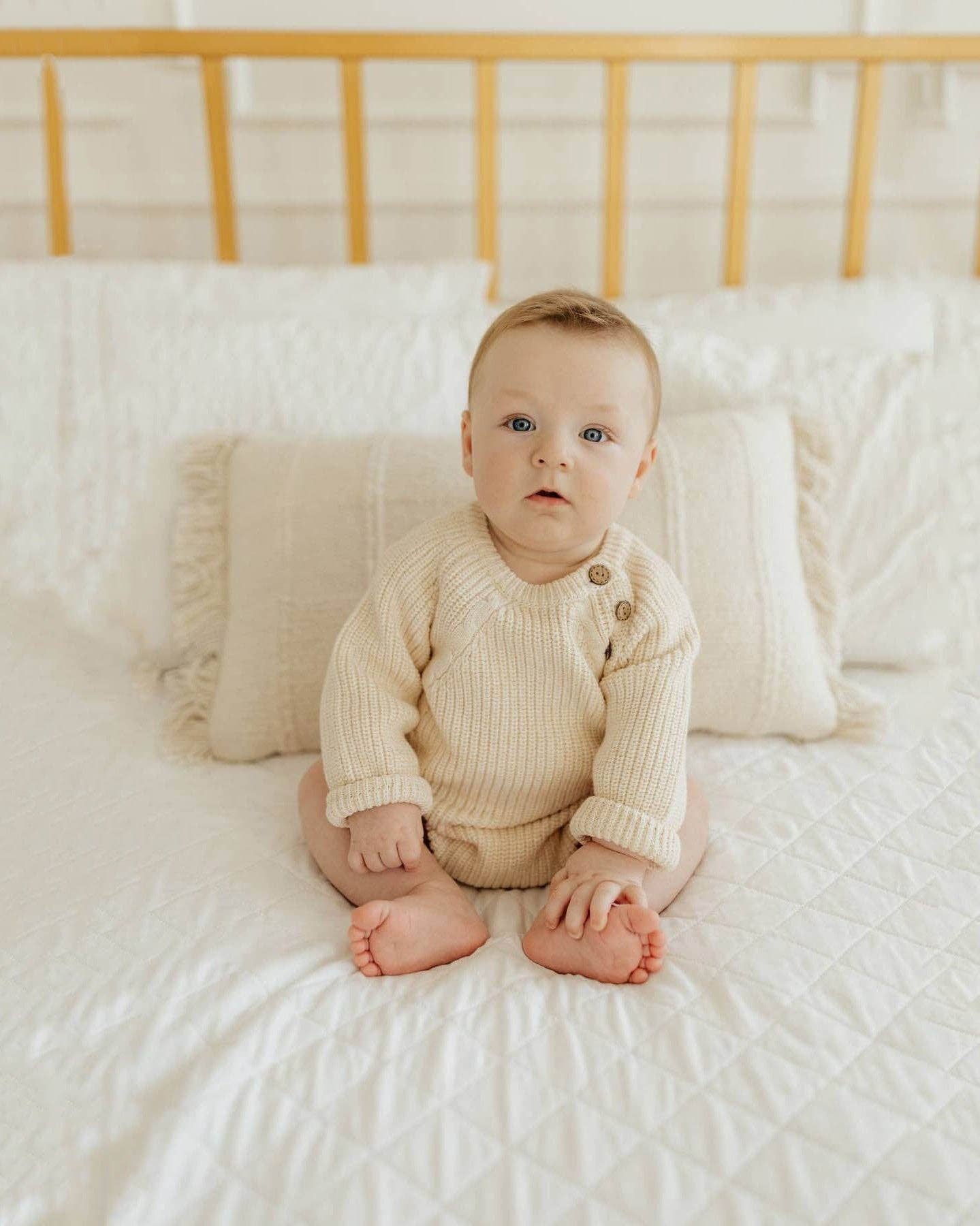 Elliot Knitted Sweater Romper