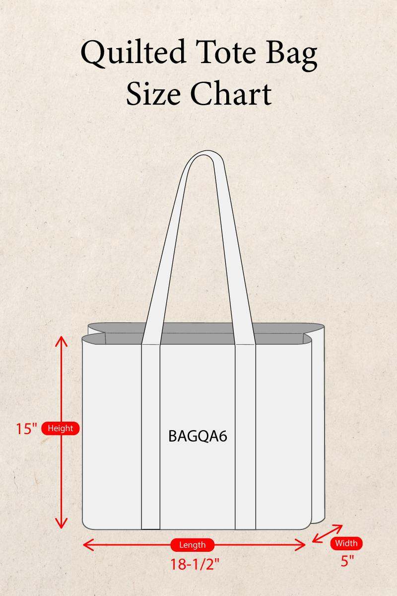 Bohemian Bias Tape Detail Roomy Fit Mint Tote Bag