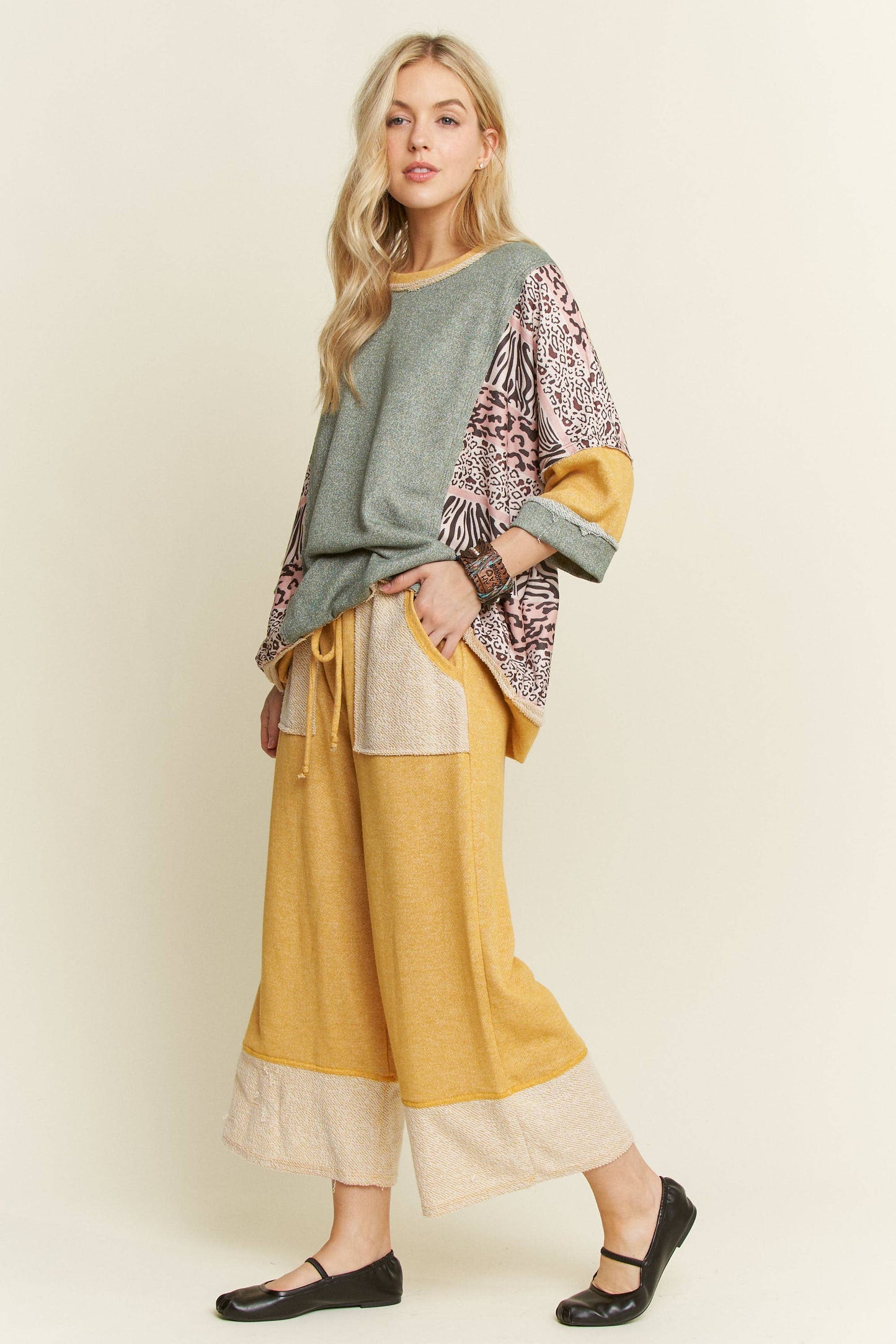 Loopterry Long Wide Pants HP5866