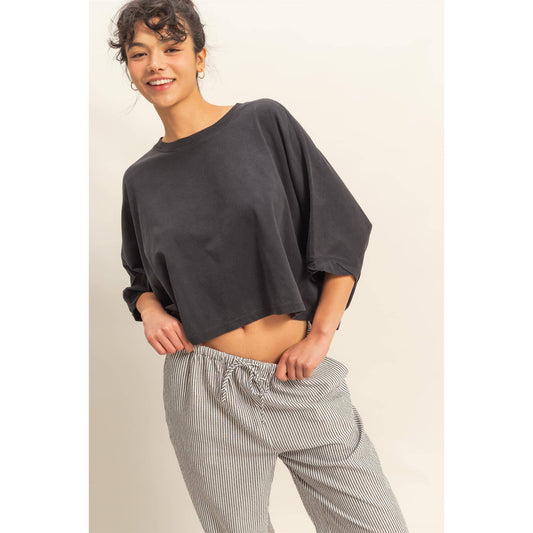 Flowy Sleeve Knit Top