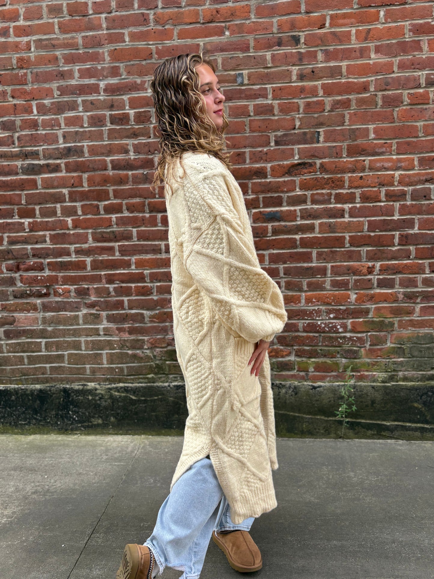 Long Sleeve Open Cardigan