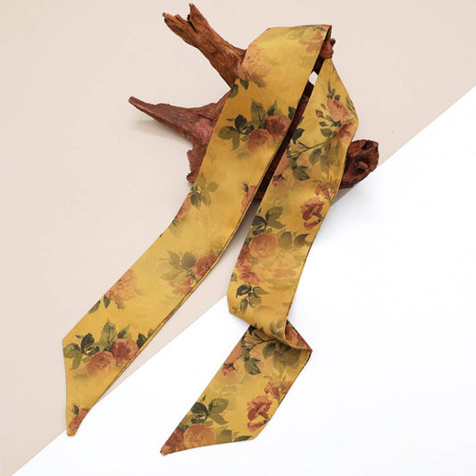 Vintage Bowknot Twilly Scarf for Hair or Bag_CWASC0430