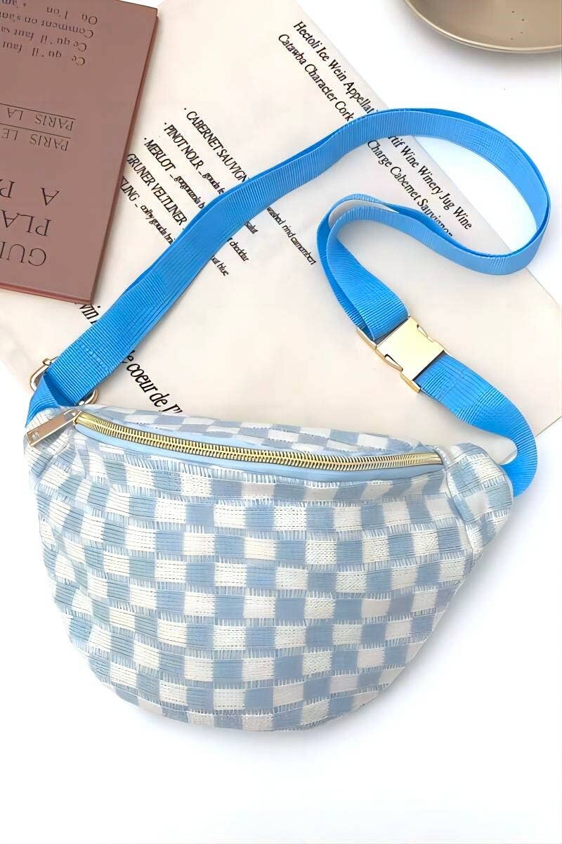 ", Crossbody Lightweight Half moon Bag