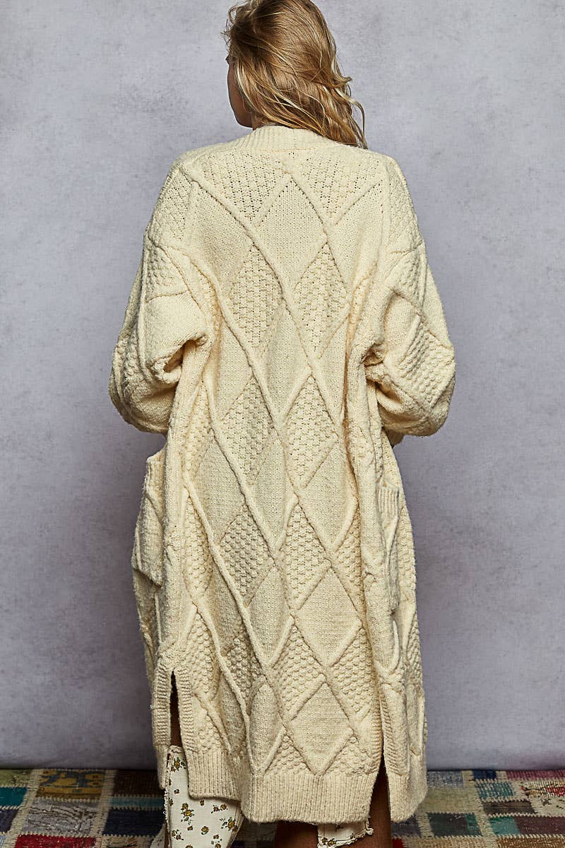 Long Sleeve Open Cardigan