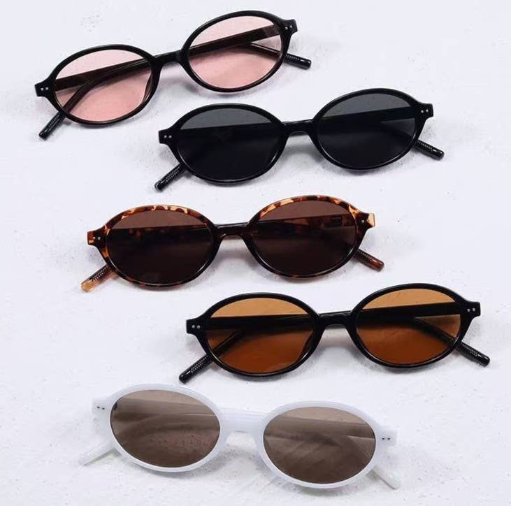 Retro Oval Classic Sunglasses