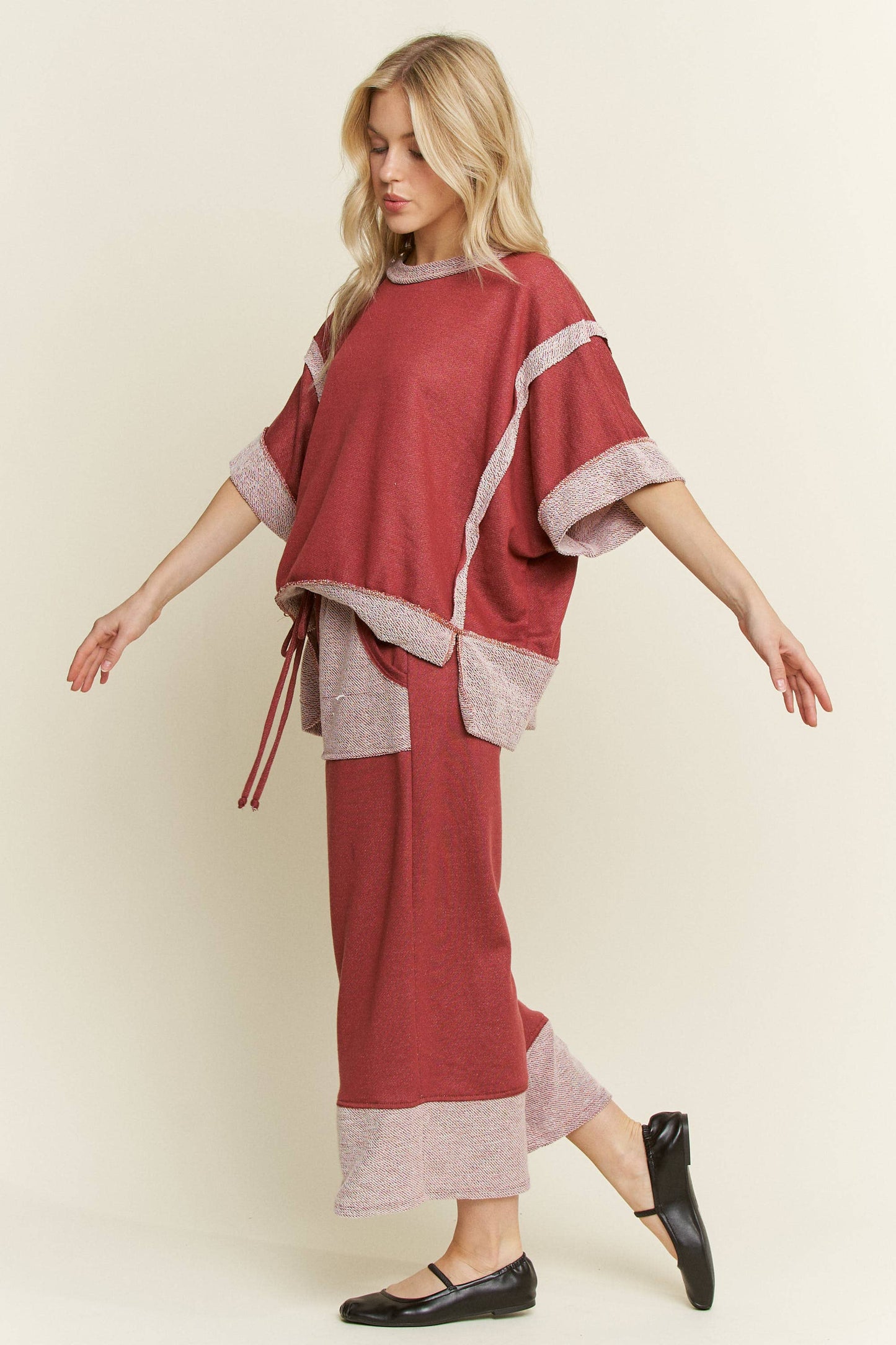 Loopterry Long Wide Pants HP5866