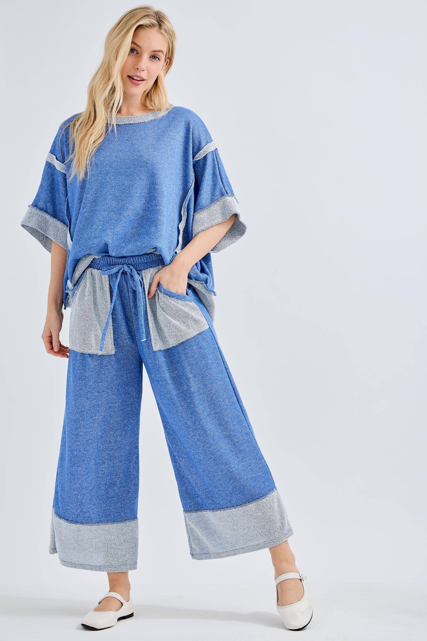 Loopterry Long Wide Pants HP5866