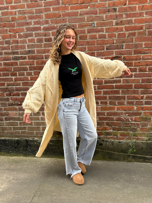 Long Sleeve Open Cardigan