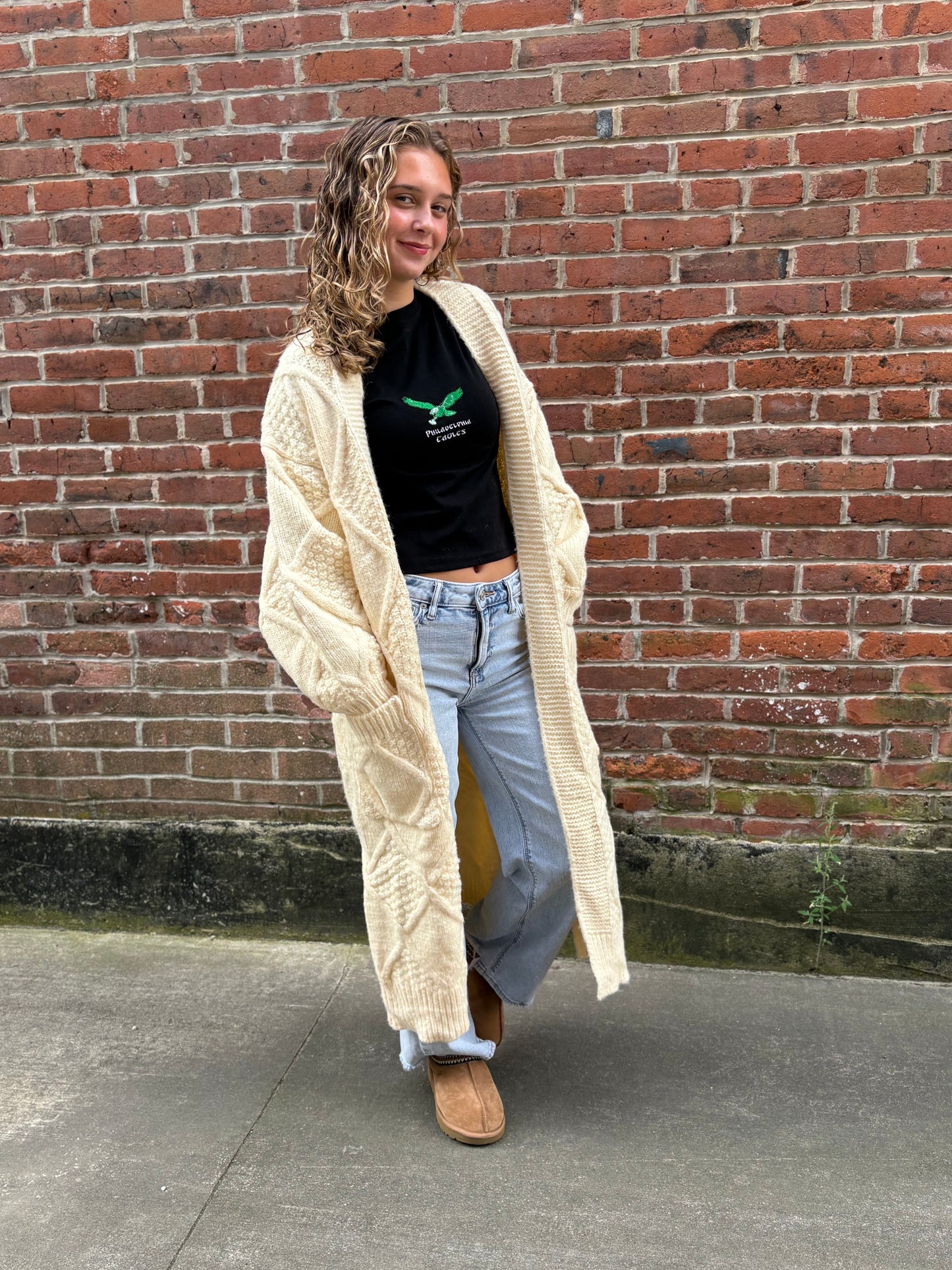 Long Sleeve Open Cardigan