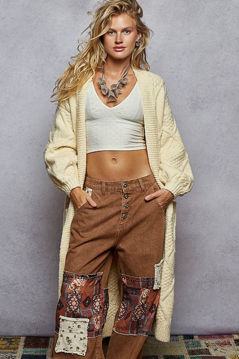Long Sleeve Open Cardigan