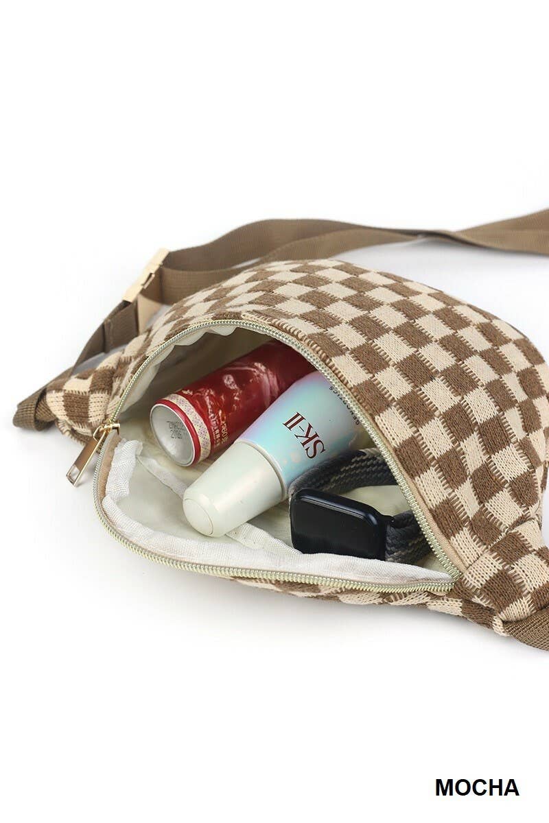 ", Crossbody Lightweight Half moon Bag