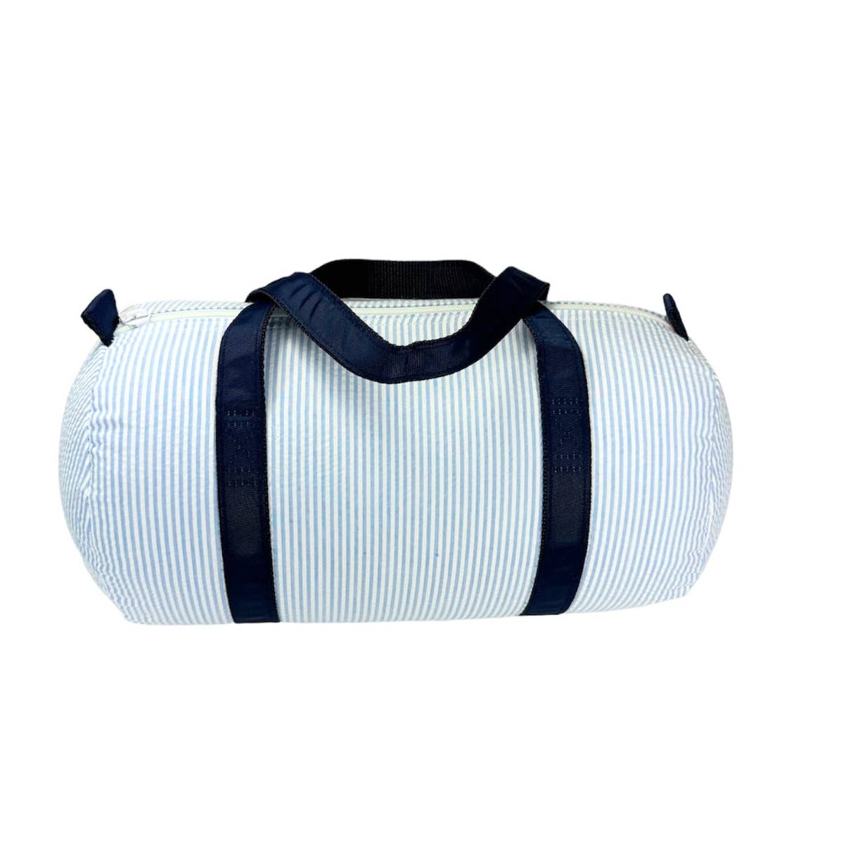 Skipper Seersucker Baby Duffel | Mint
