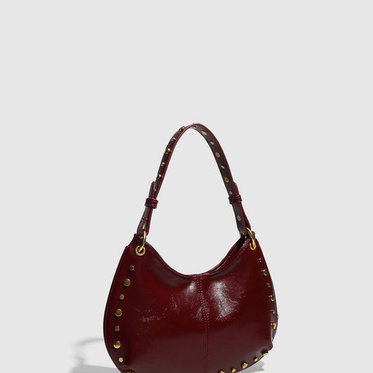 Studded Boston Shoulder & Handbag