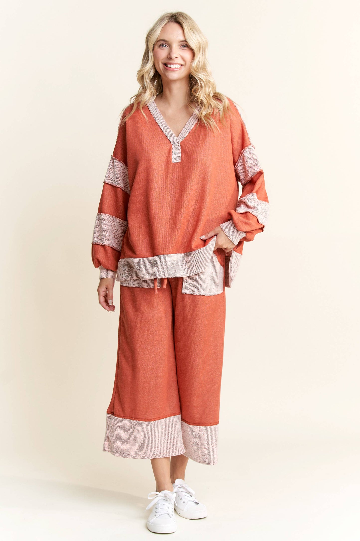 Loopterry Long Wide Pants HP5866