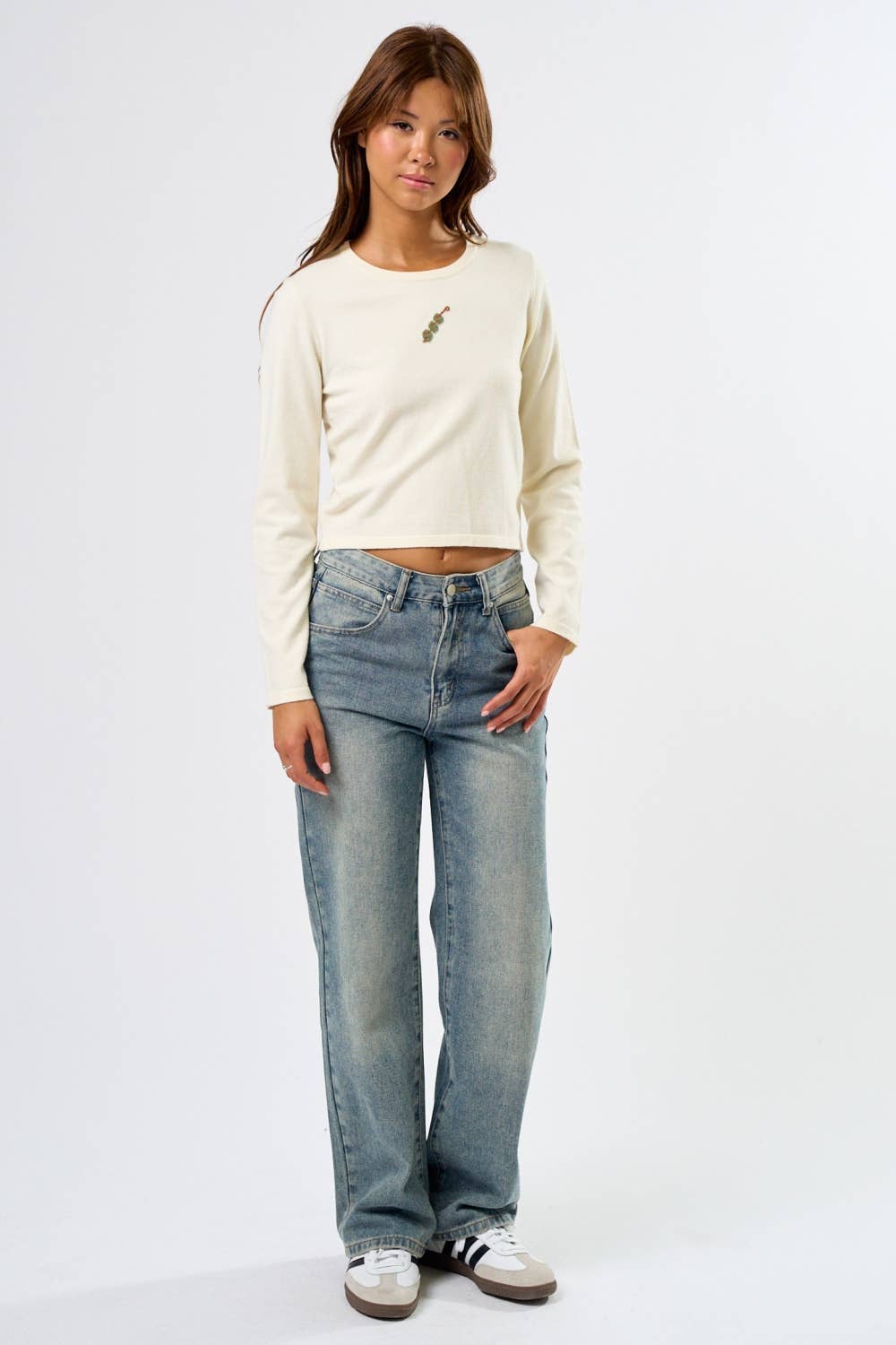 Olive Vibes - Printed Baby Tee