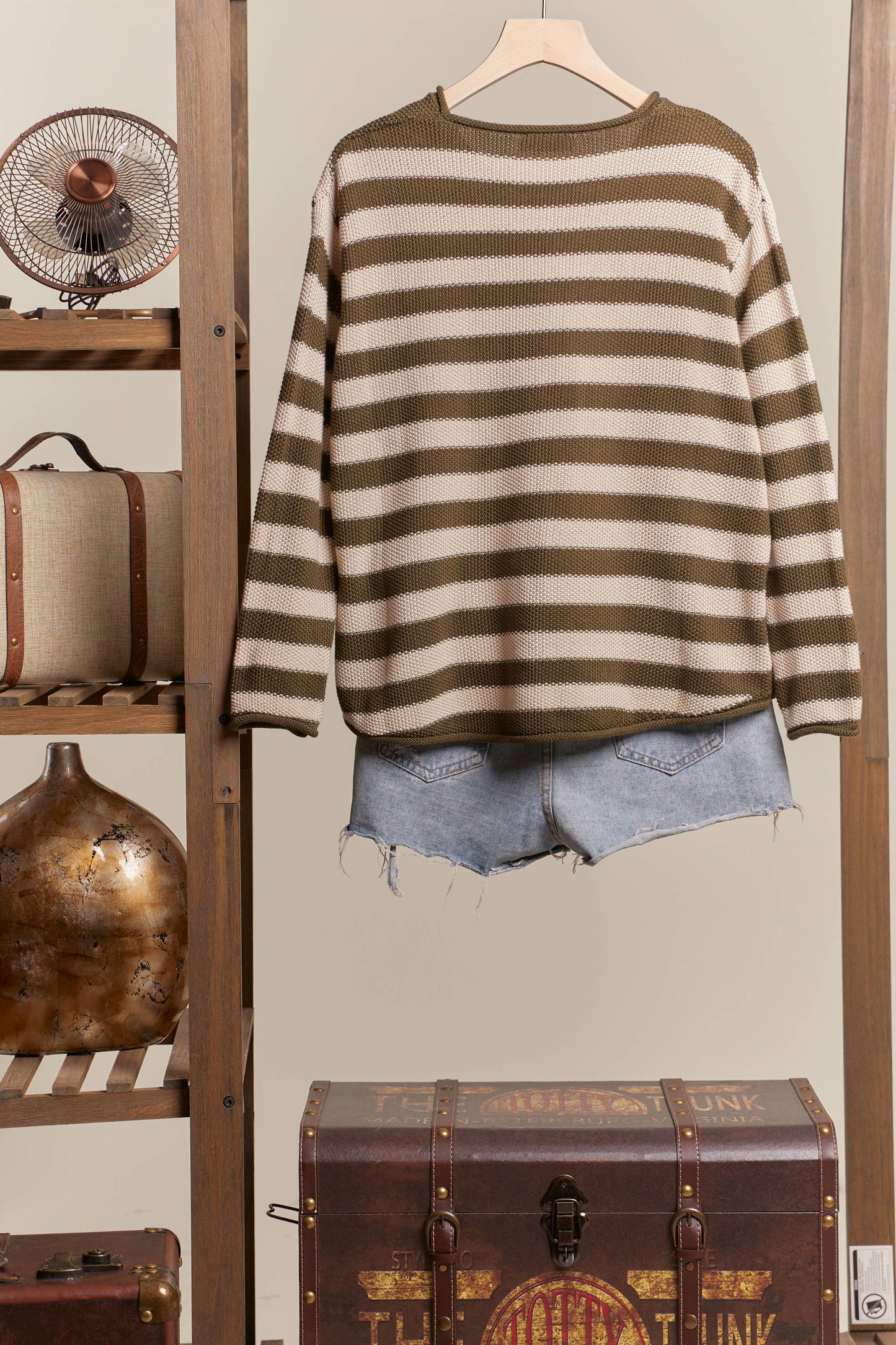 Casual Striped Sweater