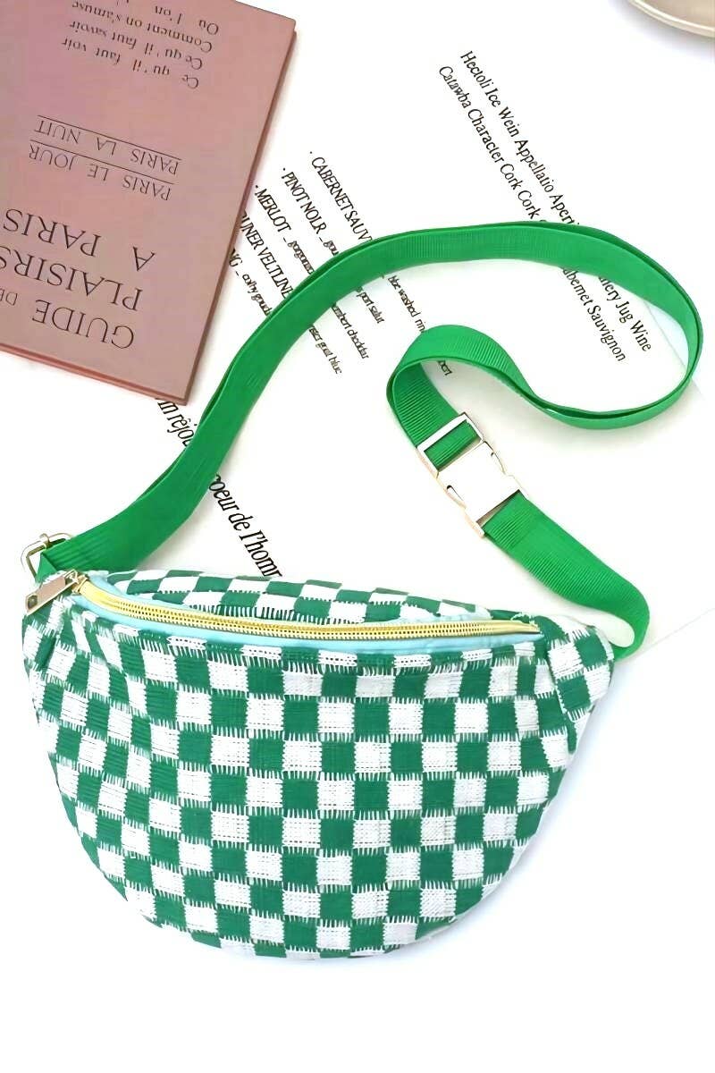 ", Crossbody Lightweight Half moon Bag