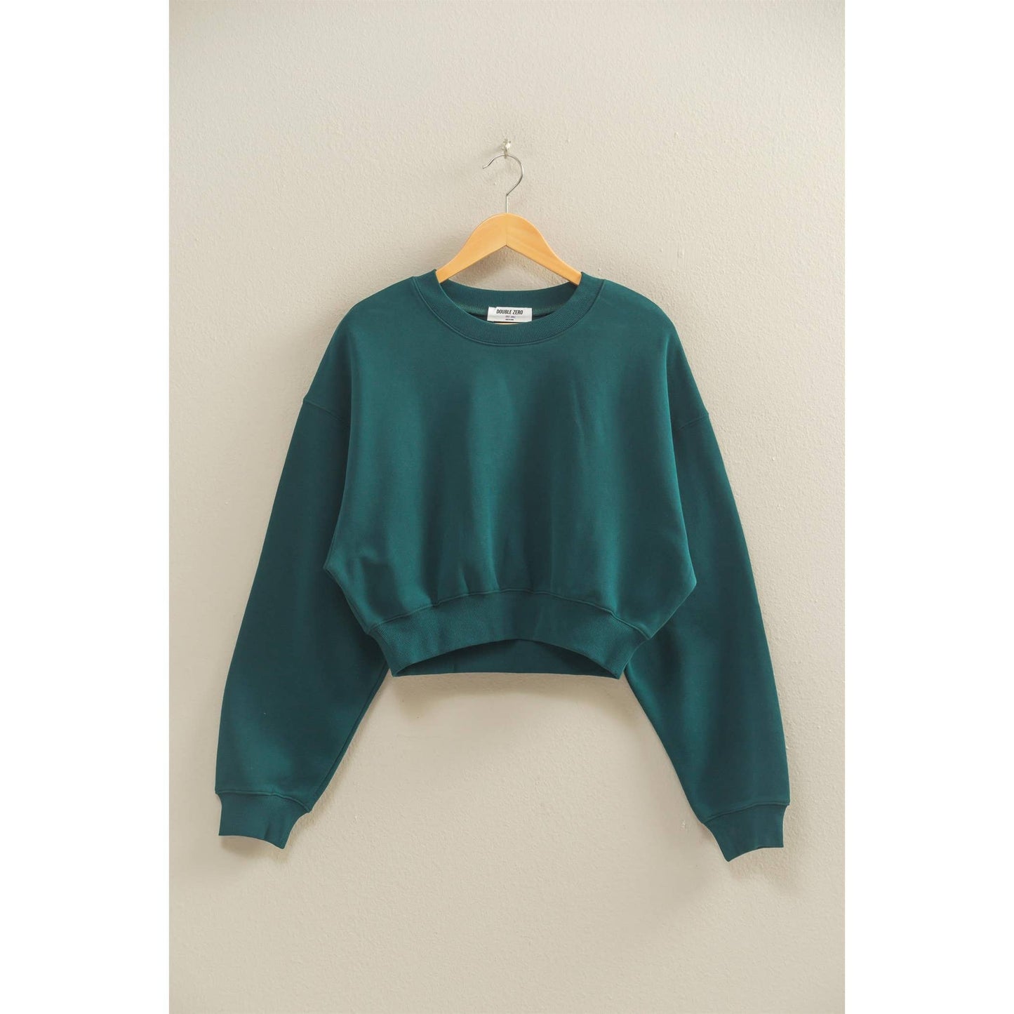 Everyday Long Sleeve Cropped Sweatshirt